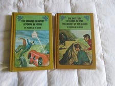 The Hardy Boys The Mystery of Cabin Island & The Sinister Signpost -2 Books