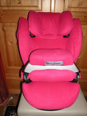 Sommerbezug Schonbezug Frottee f. Cybex Pallas M und S + M und S-Fix NEU pink