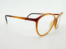 NOS Silhouette SPX 1584 Eyeglasses FRAME 6230 Brown 54[]15-135 Amber J647