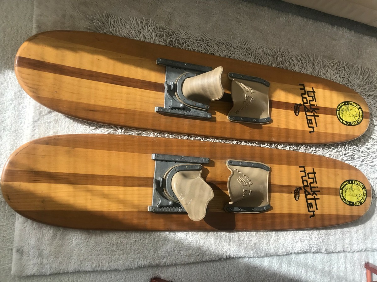 Cypress Gardens Trik-Master Water Skis Rare | eBay