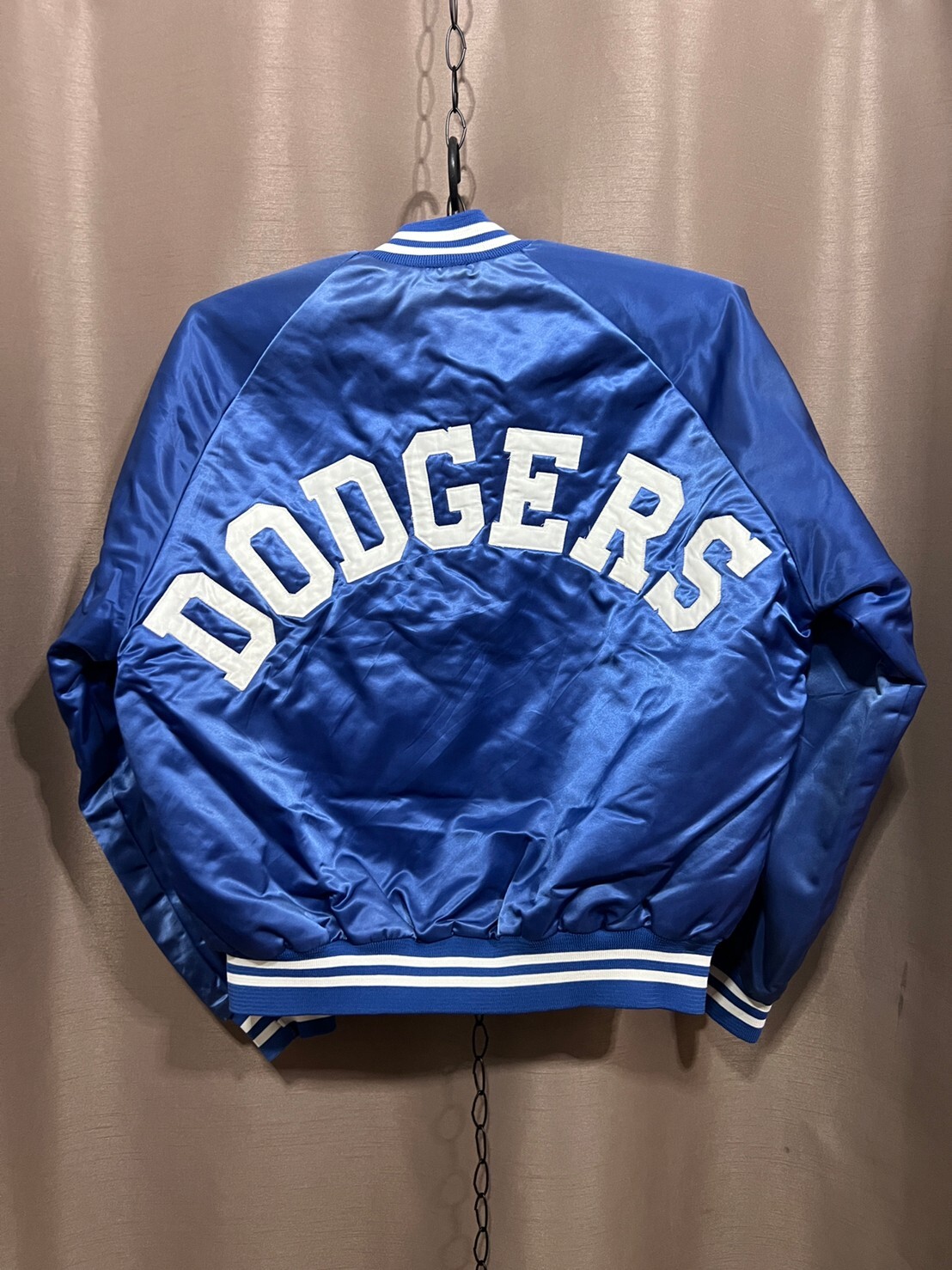 Los Angeles Dodgers Vintage Jacket Chalk Line Diamond Starter Size L MLB