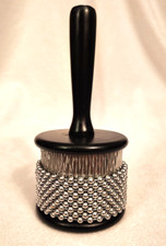 Latin Percussion Mini Casaba Afro-Brazilian beaded rattle App 6 x 3