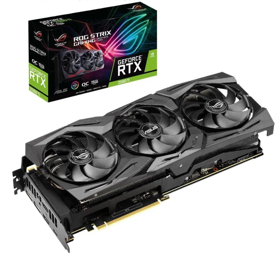 🔥 🔥 🔥 ASUS ROG STRIX GeForce RTX2080TI 0C 11G GAMING Video Card 🔥 🔥 🔥 - Image 2 of 4