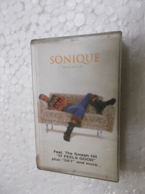 Sonique Hear My Cry Sky It Feel Good  2001 Rare Orig Cassette Tape India Indian