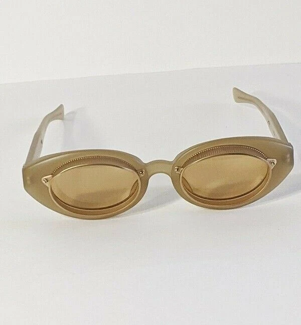 Oval frame best sale sunglasses