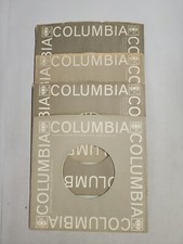 45 RPM 7" RECORD SLEEVES CO. 4 SLEEVE PACK SEE PHOTOS - Columbia SLV136 