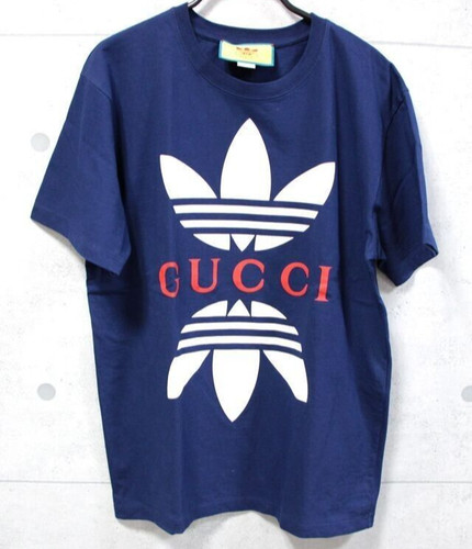 【GUCCI】Double G Embroidered Logo Short Sleeve T-shirt Gucci Logo-embroidered Short-sleeve Cotton-jersey T-shirt in