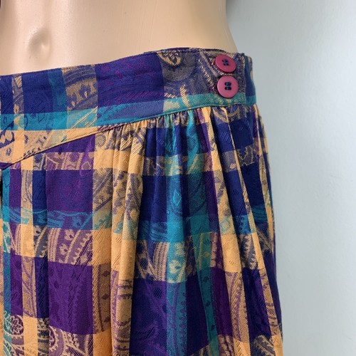 dior patchwork skirt