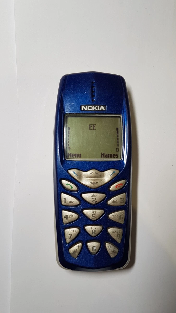 Nokia 3510i Bleu - Débloqué Réseau - Avec Chargeur Et Boîte D'Origine - Occasion Très Bon État