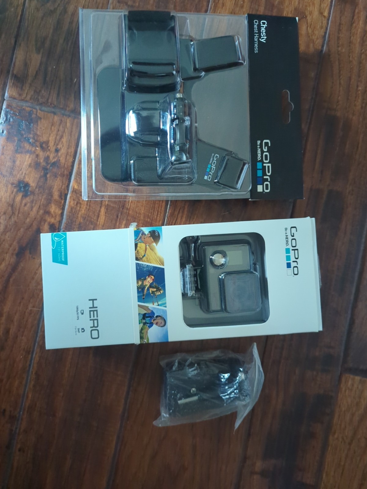 Gopro Hero Hwbl1 With Chesty And Accessory New And Unopened 