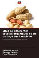 Effet De DifféRentes Sources Organiques Et Du Paillage Sur L'arachide Buch 2024
