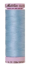 Azure Blue 0272 | Silk-Finish Cotton 50wt - #9105 (150M / 164Y Spool) | Mettler