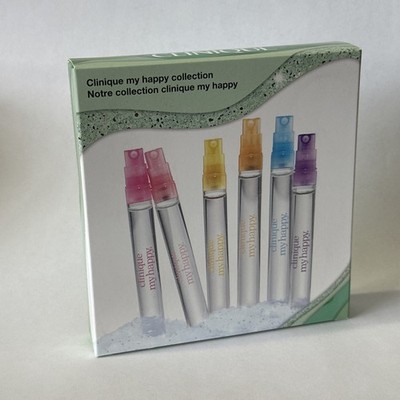 Clinique My Happy Fragrance Set 6 x 0.17 fl oz