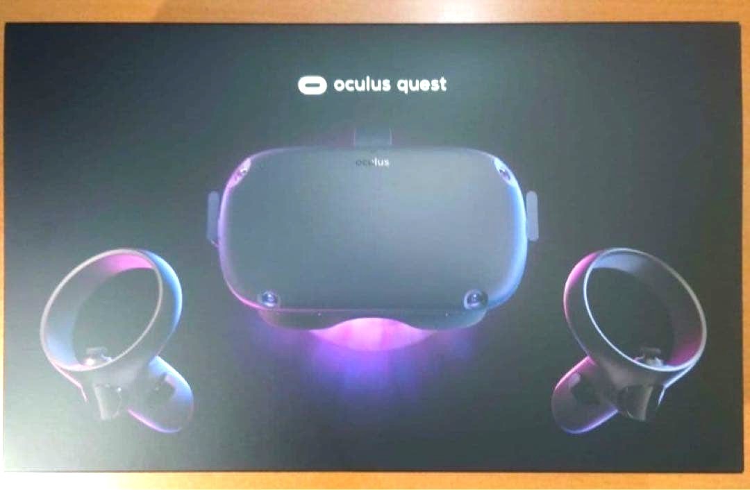 Oculus Quest 64GB VR Headset 1st Gen Tested Working w/ Controllers Box JP