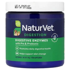 Digestive Enzymes With Pre & Probiotic, For Dogs & Cats, 4 oz (114 g)