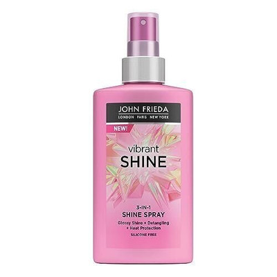 John Frieda Vibrant Shine 3-in-1 Shine Spray 150 ml, Glossing Spray