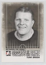 2009-10 ITG Between the Pipes Greats Of The Game Turk Broda #139 HOF 0c3