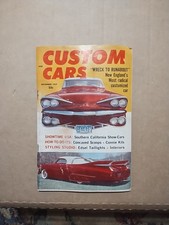 NOVEMBER 1959 CUSTOM CARS VINTAGE MAGAZINE EDSEL TAILLIGHTS CALIFORNIA SHOW CARS