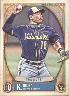 2021 Topps Gypsy Queen #103 Keston Hiura Milwaukee Brewers