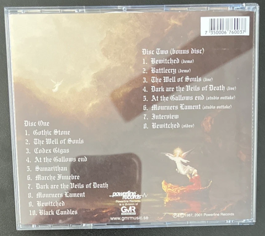 CANDLEMASS NIGHTFALL 2CD SLIPCASE BONUS CD W/ VIDEO IMPORT PLRCD003 NEAR MINT Foto 4 de 4