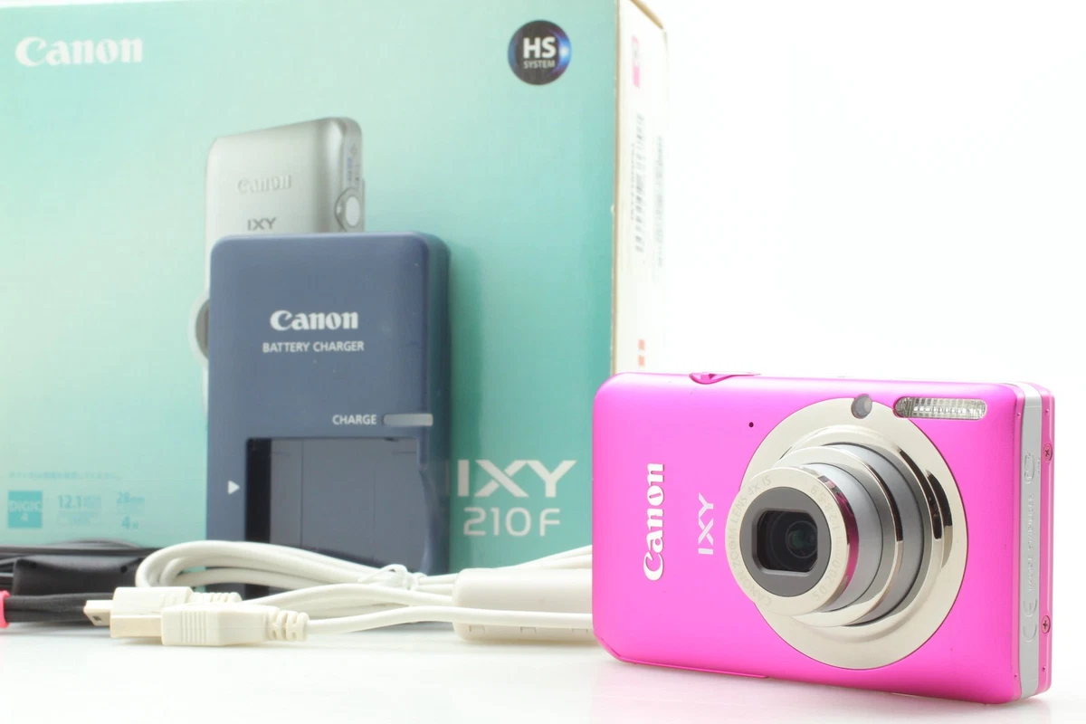MINT] Canon IXY 210F PowerShot Pink 12.1MP Digital Camera From
