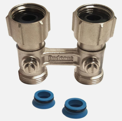 Buderus 7738317846 Logafix Hahnblock DGF G3/4''xG3/4'' AG