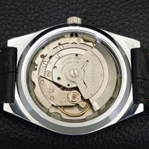 REFURBISHED SEIKO 5 AUTOMATIC 6309A VINTAGE JAPAN MENS BLUE DIAL WATCH a440769-1 - Picture 11 of 11