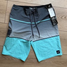 O'Neill Hybrid Swim Trunks Stretch Board Shorts Below Knee 30