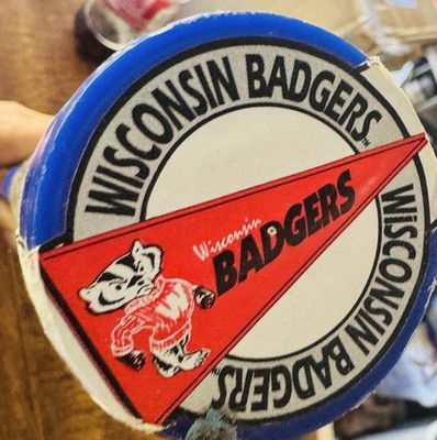 Wisconsin Badgers NCAA SuperPennant 20x49 Bucky Badger Vintage Team Pennant
