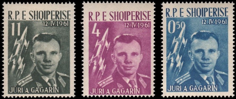 Albania #604-606 set MNH