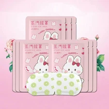 10pcs Lavender Scented Steam Eye Care Mask, Deep Relaxation & Stress Relief