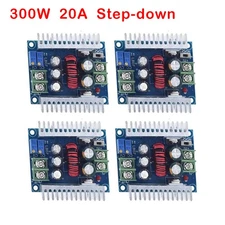 4Pcs Synchronous Buck Module DC Step Down Voltage CC Power 300W 20A 5V 12V 24V