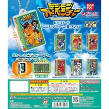 Digimon Video Tape Miniature Charm Series Bandai 1-Inch Key Chain