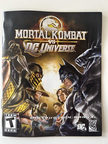 Mortal Kombat vs DC Universe (Sony PlayStation 3, 2008) *CIB* - Foto 8 di 10