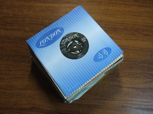 JOB LOT  of  40 x 7"  SINGLES  50/60s  BEATLES / BYRDS / LITTLE RICHARD etc