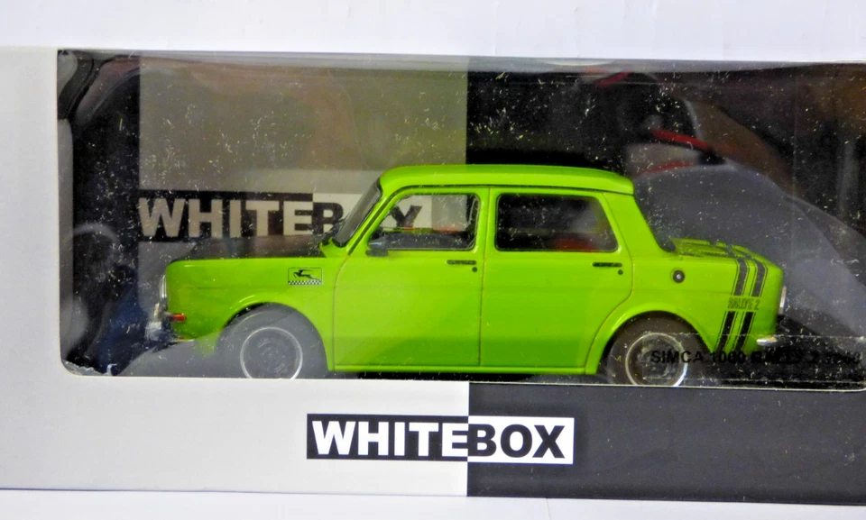 Whitebox Simca 1000 Rallye 2 Verde 1970 1:24 - Imagem 2 de 4