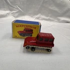 VINTAGE Lesney Matchbox #35 Snow-Trac Snowplow Plow Utility Vehicle Original Box
