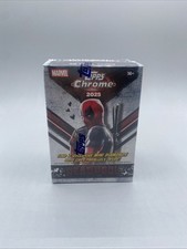 2025 Topps Chrome Marvel Deadpool Factory Sealed Blaster Box