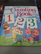 Best Counting Book Ever by Richard Scarry HARDCOVER Very Good