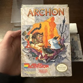 Archon (Nintendo NES) Complete - Tested - Authentic
