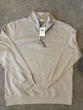 Haileys Men?s XXL Sweatshirt Grey 100% Cotton Long Sleeve BNWT