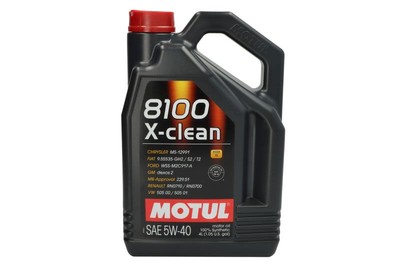 Motoröl MOTUL 8100 X-Clean 5W40 C3 4L [G]
