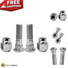 4pcs M12x1.25 Stainless Steel Wheel Lug Studs Compatible With Subaru 4pcs M12x1.25 Stainless Steel Wheel Lug Studs Compatible With Subaru