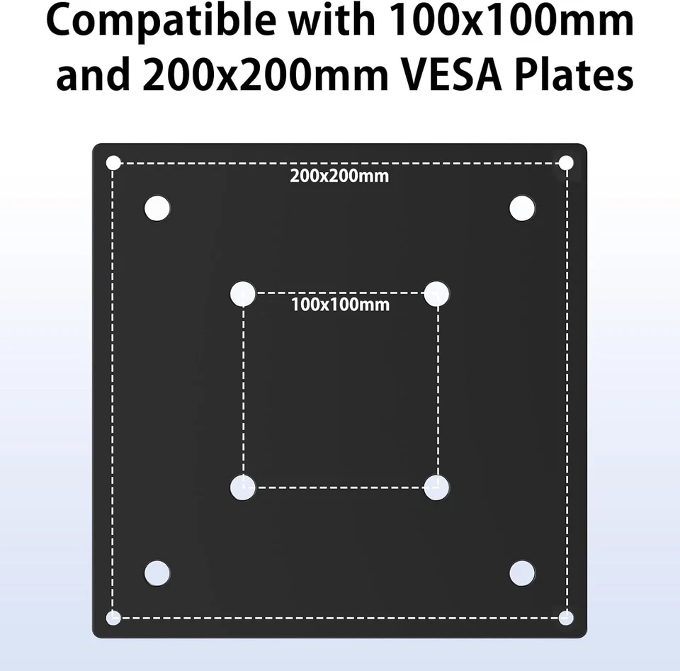 VESA Mount Adapter Kit for Screens 32 to 55 inch LCD LED TV，TV Wall Mount Bracke - Image 3 of 4