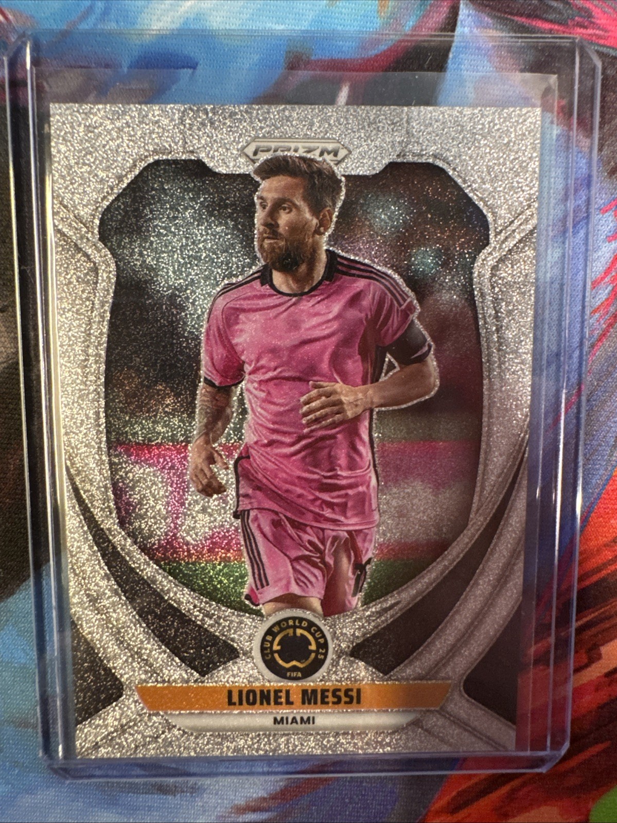 2025 Panini Prizm Fifa Club World Cup - Lionel Messi #200 Glitter view 1