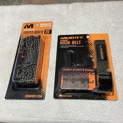 MUDDY 25  HOIST ROPE & MUDDY ACCESSORY, HOOK BELT 
