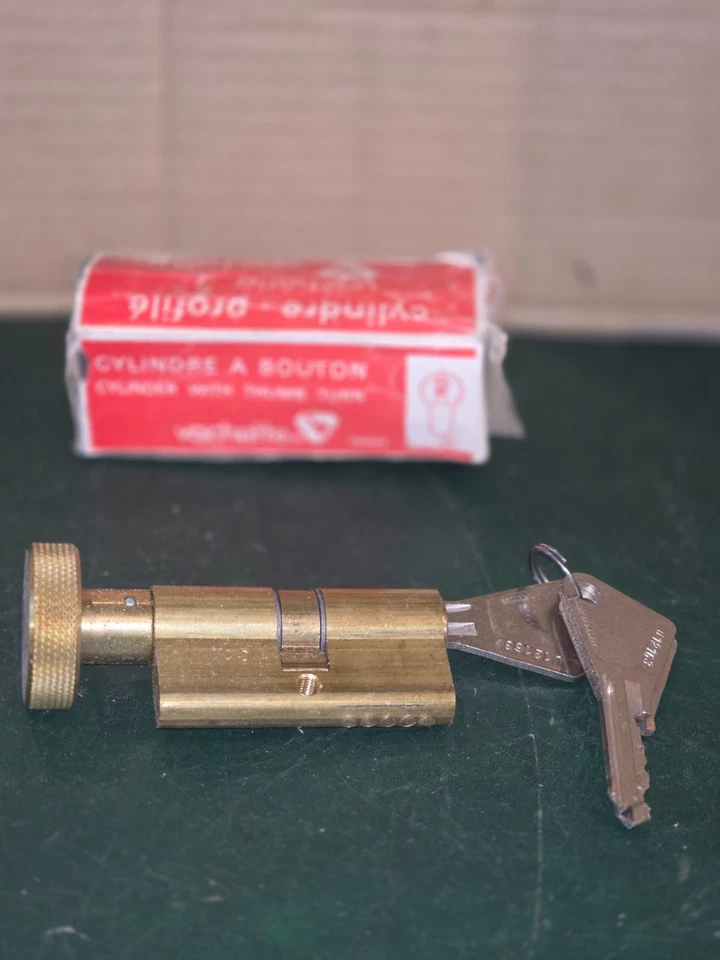 Cylindre à bouton 3110/poli/60 Vachette - Photo 1/4