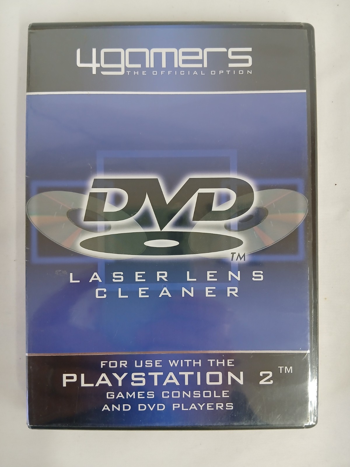 4gamers DVD Laser Lens Cleaner For DVD Players & Playstation  - BRAND NEW SEALED