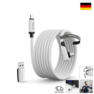 Syntech 5m Link Kabel kompatibel mit Oculus/Meta Quest 3/Quest 3S/Quest2/Pro/Pic