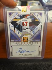 2025 Panini Impeccable Baseball Timeless Moments Autograph - Tom Glavine #05/10